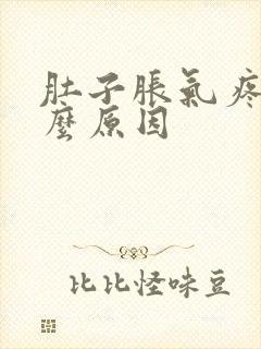 肚子胀气疼是什么原因