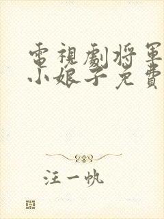 电视剧将军家的小娘子免费观看