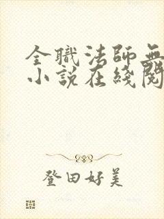 全职法师无删减小说在线阅读