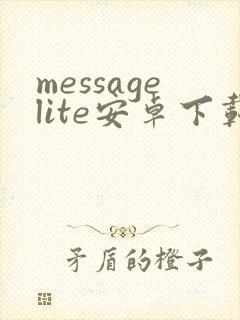messagelite安卓下载