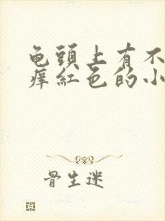 龟头上有不疼不痒红色的小痘痘封面