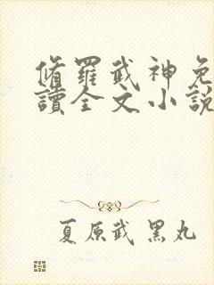 修罗武神免费阅读全文小说