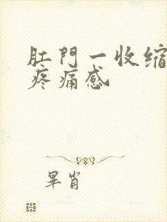 肛门一收缩就有疼痛感封面