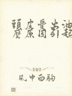 头皮爱出油是什么原因引起的封面