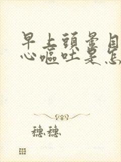 早上头晕目眩恶心呕吐是怎么回事