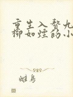 重生入赘九小姐柳如烟的小说封面