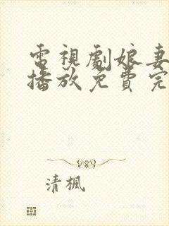 电视剧娘妻全集播放免费完整版