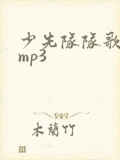 少先队队歌伴奏mp3