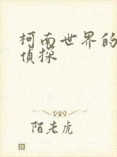 柯南世界的恶魔侦探