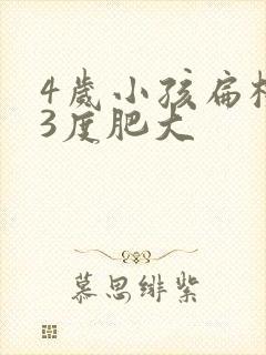 4岁小孩扁桃体3度肥大