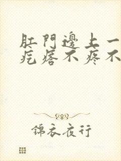 肛门边上一个硬疙瘩不疼不痒