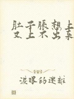 肚子胀想上大便又上不出来怎么办