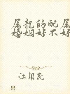 属龙的配属狗的婚姻好不好