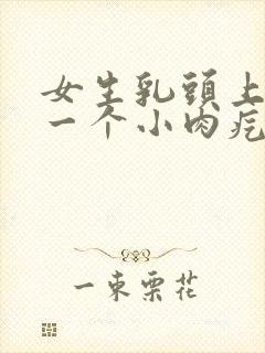 女生乳头上长了一个小肉疙瘩