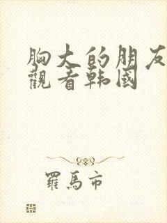 胸大的朋友在线观看韩国