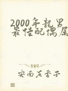 2000年龙男最佳配偶属相是