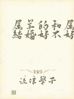 属羊的和属狗的结婚好不好