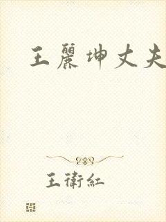 王丽坤丈夫