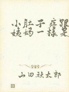 小肚子疼跟来大姨妈一样是怎么回事