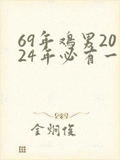 69年鸡男2024年必有一难封面