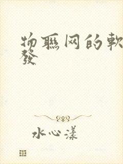 物联网的软件开发