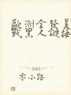 欧洲金发美女大战黑人链接