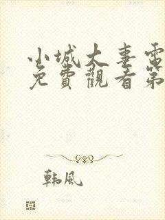 小城大事电视剧免费观看第30集