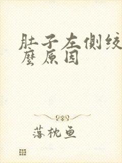 肚子左侧绞痛什么原因