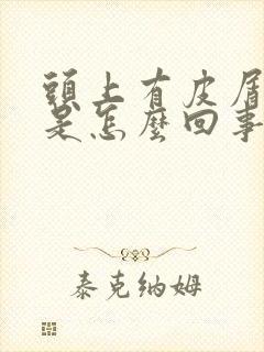 头上有皮屑头痒是怎么回事