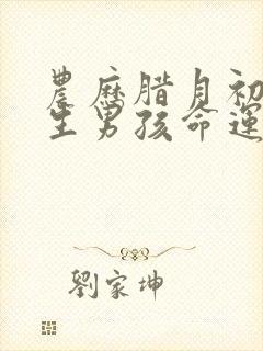 农历腊月初一出生男孩命运如何