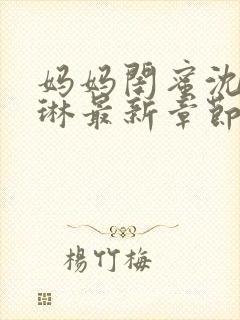 妈妈闺蜜沈姨李琳最新章节更新小说