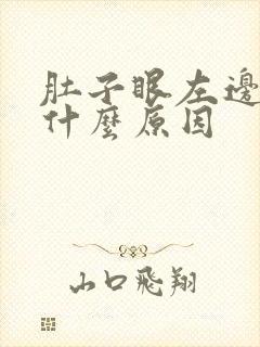 肚子眼左边痛具什么原因封面