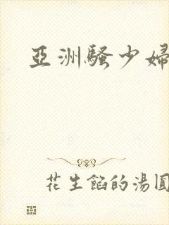 亚洲骚少妇视频