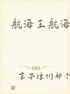 航海王航海战纪