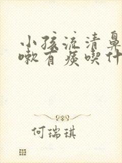 小孩流清鼻涕咳嗽有痰吃什么药