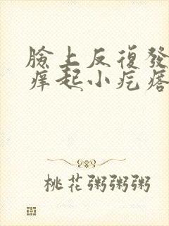 脸上反复发红发痒起小疙瘩怎么办