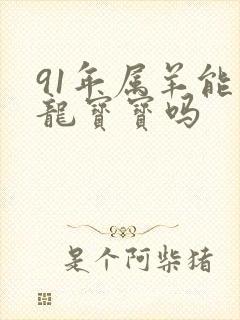 91年属羊能要龙宝宝吗