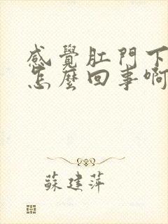 感觉肛门下坠是怎么回事啊