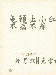 龟头上小红疙瘩不痛不痒