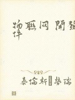 物联网 开发软件封面