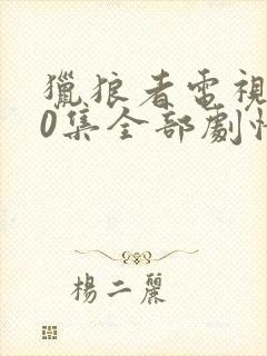 猎狼者电视剧30集全部剧情