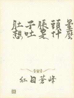 肚子胀头晕恶心想吐是什么原因造成的