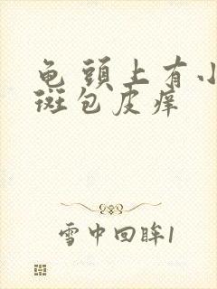 龟 头上有小红斑包皮痒