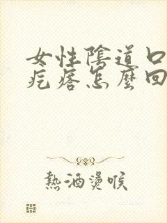 女性阴道口边起疙瘩怎么回事啊