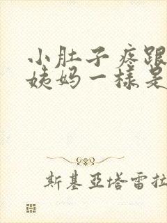 小肚子疼跟来大姨妈一样是怎么回事