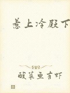 惹上冷殿下男主