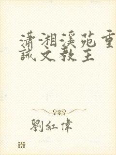 潇湘溪苑重生训诫文教主封面