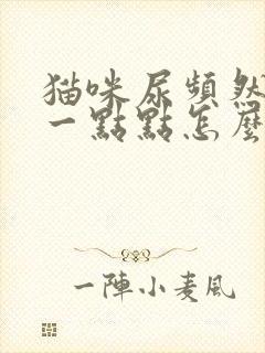 猫咪尿频然后尿一点点怎么回事