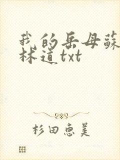 我的岳母苏沛真林道txt