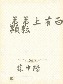 弟弟上有白色小颗粒